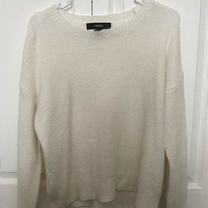 forever 21 ivory sweater